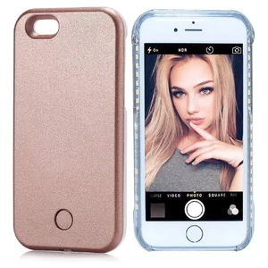 Селфі-чохол з підсвічуванням iLoungeMax Selfie Rose Gold для 7 | 6s | 6  - Фото 1