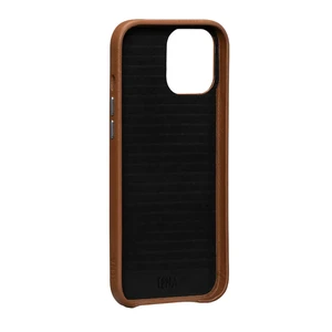 Шкіряний чохол-гаманець Sena Snap on Wallet Toffee для iPhone 12 mini - Фото 2