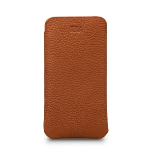 Шкіряний чохол-кишеня Sena UltraSlim Tan для iPhone 12 | 12 Pro