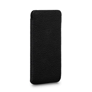 Черный кожаный чехол-карман Sena UltraSlim Black для iPhone 12 Pro Max - Фото 4