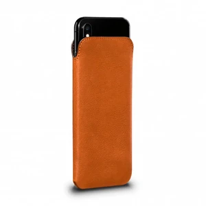 Шкіряний чохол Sena UltraSlim Tan для iPhone X | XS | 11 Pro - Фото 2