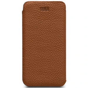 Коричневий шкіряний чохол-кишеню Sena Cases UltraSlim Leather Sleeve для iPhone XS Max | 11 Pro Max - Фото 2