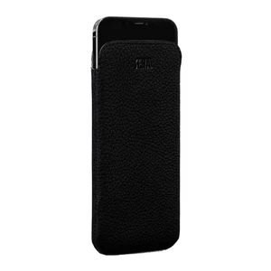 Черный кожаный чехол-карман Sena UltraSlim Wallet Black для iPhone 13 Pro Max - Фото 2