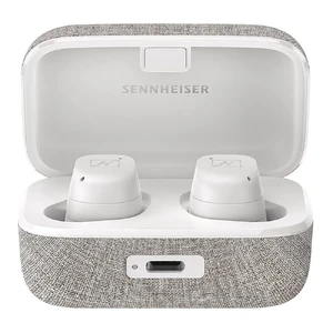 Бездротові навушники Sennheiser Momentum True Wireless 3 White із зарядним кейсом - Фото 2