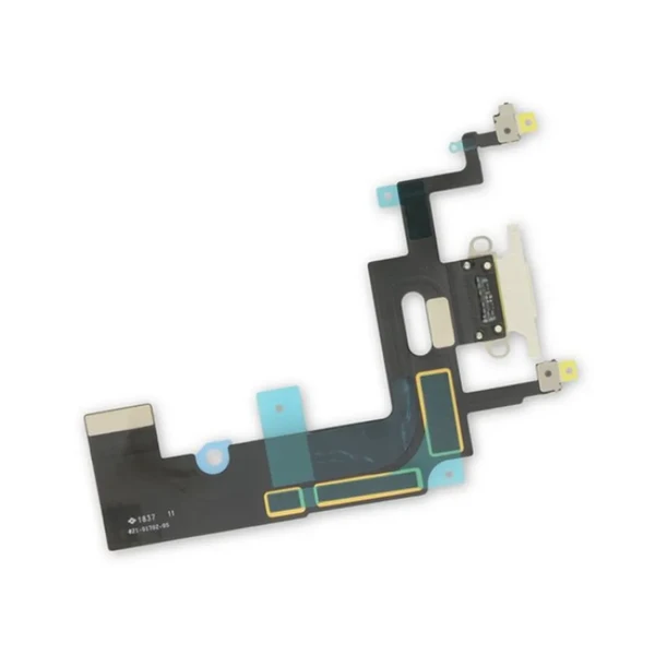 Шлейф з роз'ємом зарядки Lightning (White) для iPhone XR у Вінниці
