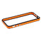 Двухцветный черно-оранжевый бампер oneLounge для iPhone 5/5S/SE  - Фото 1
