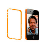 Помаранчева бічна захисна плівка iLoungeMax для iPhone 4 | 4S