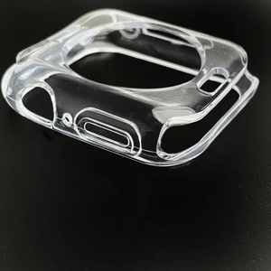 Тонкий прозорий TPU чохол oneLounge SilicolDots для Apple Watch SE 2 | SE | 6 | 5 | 4 44mm - Фото 10