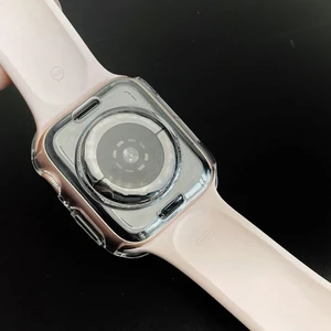 Тонкий прозорий TPU чохол oneLounge SilicolDots для Apple Watch SE 2 | SE | 6 | 5 | 4 40mm - Фото 7
