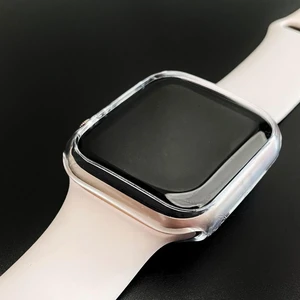 Тонкий прозорий TPU чохол oneLounge SilicolDots для Apple Watch SE 2 | SE | 6 | 5 | 4 44mm - Фото 5