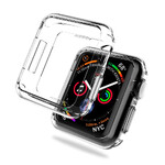 Тонкий прозрачный TPU чехол oneLounge SilicolDots для Apple Watch SE 2 | SE | 6 | 5 | 4 44mm