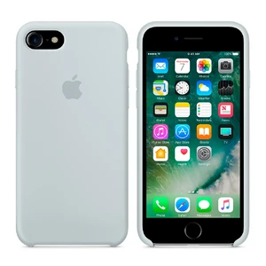Силіконовий чохол iLoungeMax Silicone Case Mist Blue для iPhone SE 3 | SE 2 | 8 | 7 OEM - Фото 3