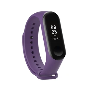 Силіконовий ремінець iLoungeMax для фітнес-браслета Xiaomi Mi Band 3 | 4 Purple  - Фото 1