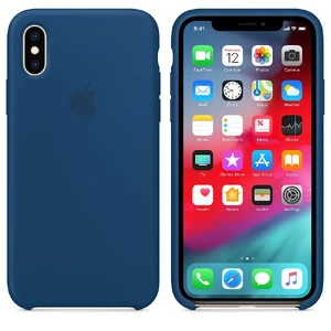 Силіконовий чохол iLoungeMax Silicone Case Blue Horizon для iPhone X | XS OEM - Фото 2