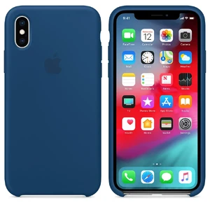 Силіконовий чохол iLoungeMax Silicone Case Blue Horizon для iPhone X | XS OEM - Фото 3