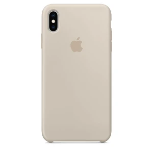Силиконовый чехол iLoungeMax Silicone Case Stone для iPhone XS Max OEM (MRWJ2)  - Фото 1