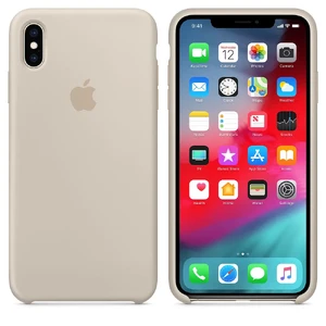Силиконовый чехол iLoungeMax Silicone Case Stone для iPhone XS Max OEM (MRWJ2) - Фото 2