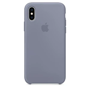 Силиконовый чехол iLoungeMax Silicone Case Lavender Gray для iPhone X | XS OEM  - Фото 1