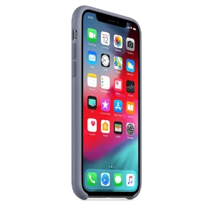 Силиконовый чехол iLoungeMax Silicone Case Lavender Gray для iPhone X | XS OEM - Фото 5