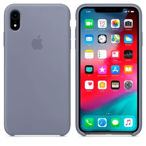 Силиконовый чехол iLoungeMax Silicone Case Lavender Gray для iPhone XR OEM - Фото 2