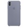 Силиконовый чехол iLoungeMax Silicone Case Lavender Gray для iPhone XS Max OEM (MTFH2)  - Фото 1