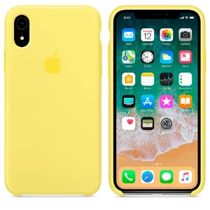 Силиконовый чехол iLoungeMax Silicone Case Lemonade для iPhone XR OEM - Фото 2
