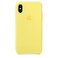 Силиконовый чехол iLoungeMax Silicone Case Lemonade для iPhone XS Max OEM (MW962)  - Фото 1