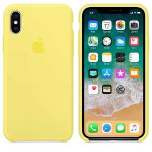 Силіконовий чохол iLoungeMax Silicone Case Lemonade для iPhone XS Max OEM - Фото 3