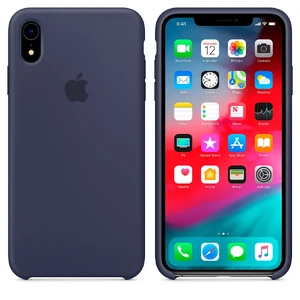 Силиконовый чехол iLoungeMax Silicone Case Midnight Blue для iPhone XR OEM - Фото 2