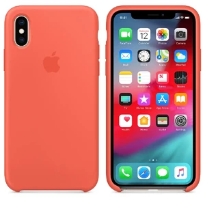 Силіконовий чохол iLoungeMax Silicone Case Nectarine для iPhone X | XS OEM - Фото 2