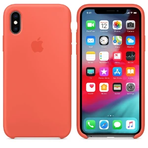 Силіконовий чохол iLoungeMax Silicone Case Nectarine для iPhone X | XS OEM - Фото 4