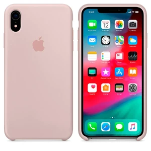 Силиконовый чехол iLoungeMax Silicone Case Pink Sand для iPhone XR OEM - Фото 2