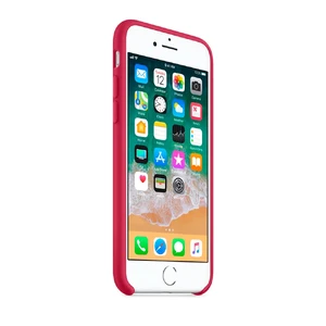 Силіконовий чохол iLoungeMax Silicone Case Rose Red для iPhone SE 3 | SE 2 | 8 | 7 OEM - Фото 4