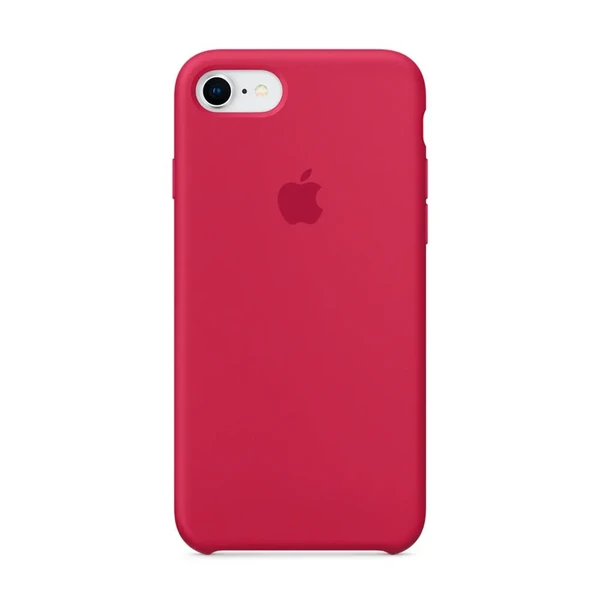 Силіконовий чохол iLoungeMax Silicone Case Rose Red для iPhone SE 3 | SE 2 | 8 | 7 OEM