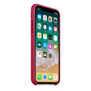 Силіконовий чохол iLoungeMax Silicone Case Rose Red для iPhone X | XS OEM - Фото 4