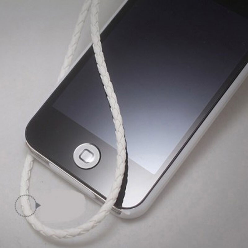 Силиконовая белая накладка на кнопку iLoungeMax HOME для iPhone | iPad | iPod Touch