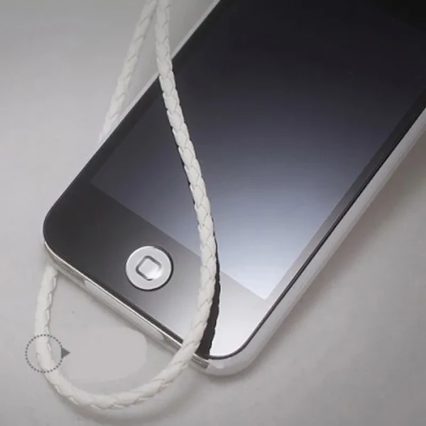 Силіконова біла накладка на кнопку iLoungeMax HOME для iPhone | iPad | iPod Touch