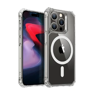 Силиконовый чехол с MagSafe ESR Air Armor HaloLock Clear для iPhone 15 Pro Max - Фото 2