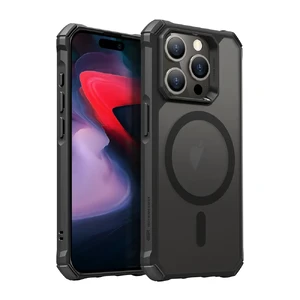 Силіконовий чохол з MagSafe ESR Air Armor HaloLock Frosted Black для iPhone 15 Pro - Фото 2