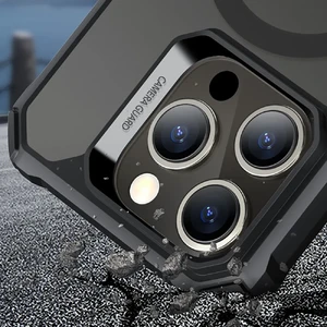 Силіконовий чохол з MagSafe ESR Air Armor HaloLock Frosted Black для iPhone 15 Pro - Фото 5