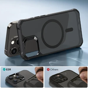 Силіконовий чохол з MagSafe ESR Air Armor HaloLock Frosted Black для iPhone 15 Plus - Фото 6