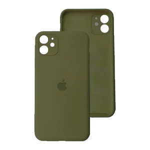 Силиконовый чехол iLoungeMax Silicone Case Olive для iPhone 11 OEM  - Фото 1