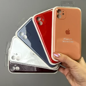Силиконовый чехол iLoungeMax Silicone Case Peach для iPhone 11 OEM - Фото 3