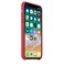 Силиконовый чехол Apple Silicone Case Red Raspberry (MRG12) для iPhone X - Фото 4