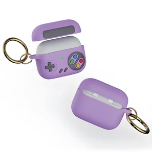 Силіконовий чохол для AirPods 3 з кільцем | iLoungeMax 3D Game Console Purple - Фото 2