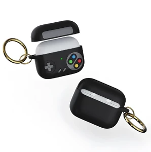 Силіконовий чохол для AirPods 3 з кільцем | iLoungeMax 3D Game Console Black - Фото 3
