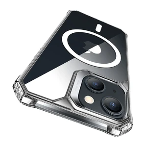 Силиконовый чехол с MagSafe ESR Air Armor HaloLock Clear для iPhone 15 - Фото 2