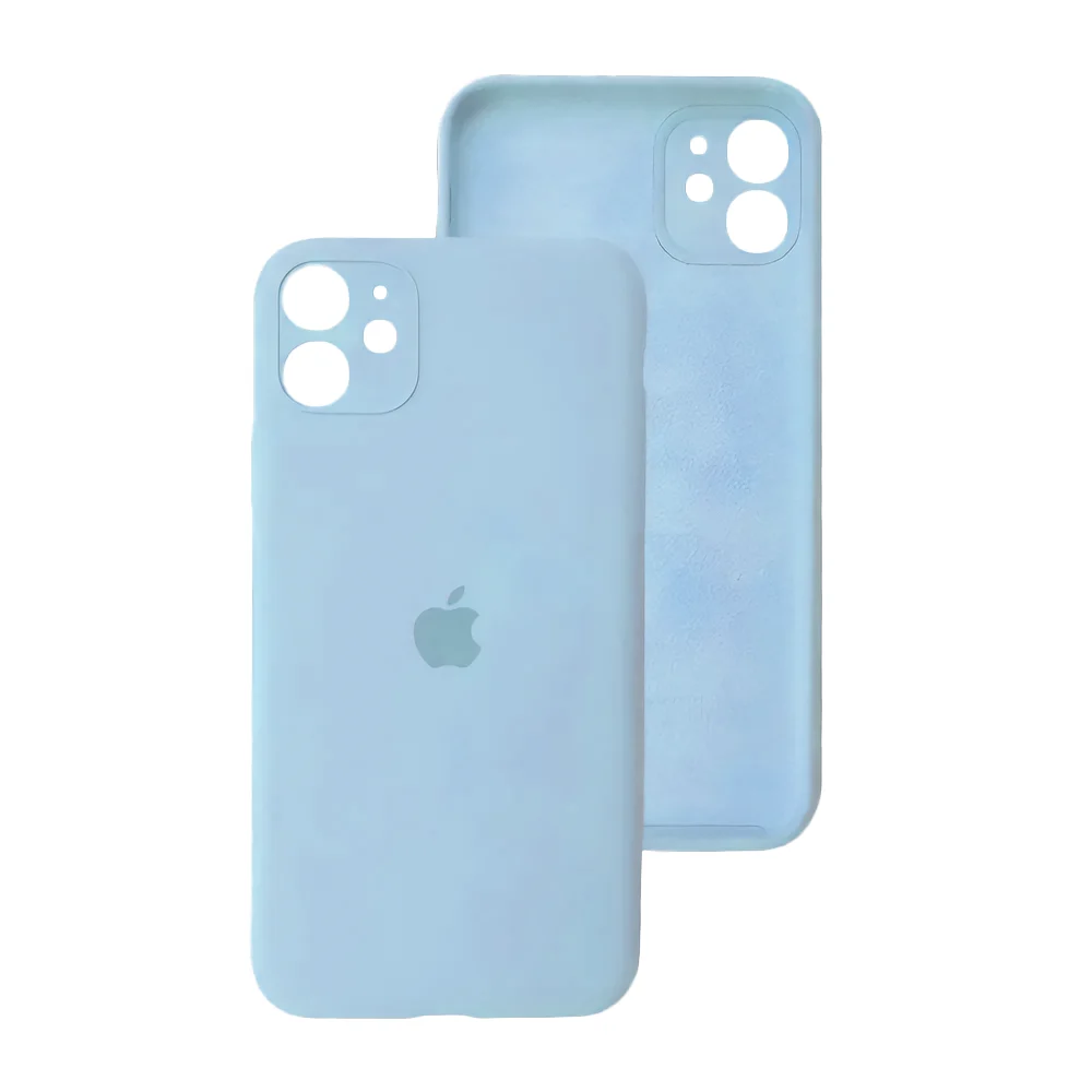 Силиконовый чехол iLoungeMax Silicone Case Light Blue для iPhone 11 OEM