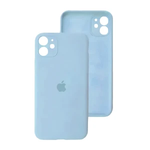 Силиконовый чехол iLoungeMax Silicone Case Light Blue для iPhone 11 OEM