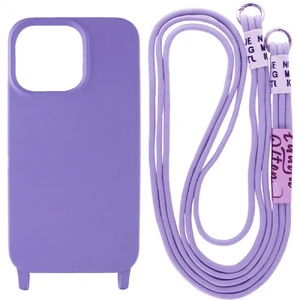 Силіконовий чохол з ремінцем iLoungeMax Crossbody Case Dasheen для iPhone 11  - Фото 1